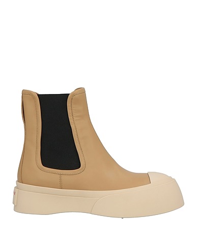 MARNI Stivaletti Beige Pelle