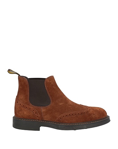 DOUCAL'S Ankle boot Chocolate brown Leather