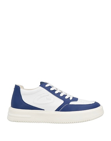 ALBERTO GUARDIANI Sneakers Blue Soft Leather