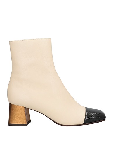 CHIE MIHARA Ankle boot Cream Soft Leather