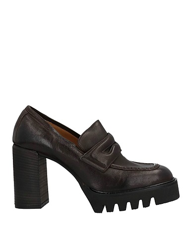 ZOE Loafers Dark brown Leather