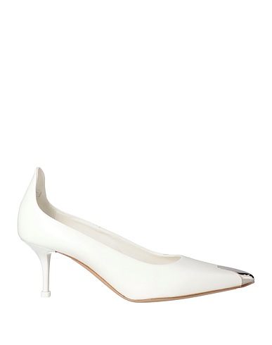 MCQUEEN Court White Soft Leather