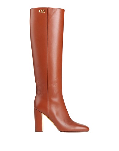 VALENTINO GARAVANI Boots Tan Soft Leather