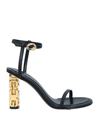 GIVENCHY Sandals Black Lambskin