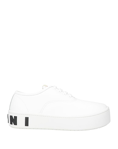 MARNI Sneakers White Textile fibers