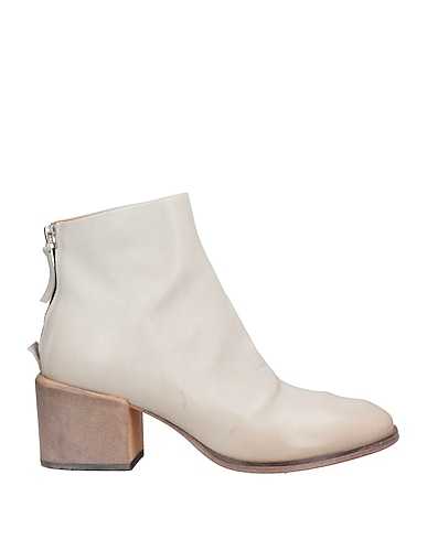 MOMA Ankle boot Off white Leather
