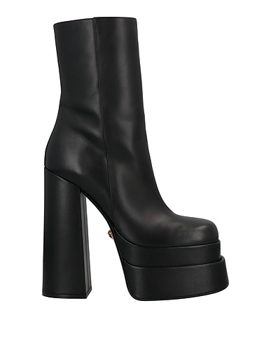 VERSACE Ankle boot Black Calfskin