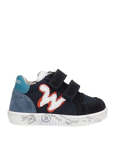 BALDUCCI Sneakers Blu notte Pelle, Fibre tessili