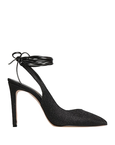 DIVINE FOLLIE Court Black Other Fibres
