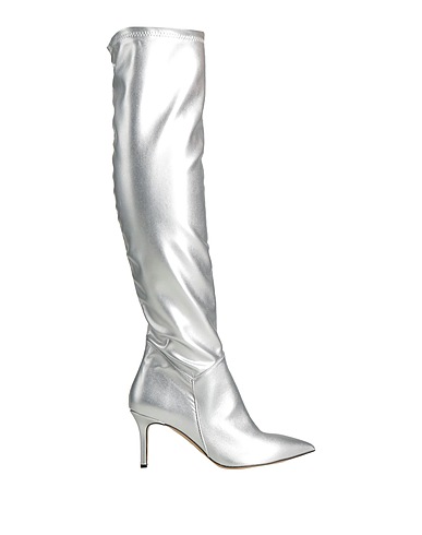 DIVINE FOLLIE Boots Silver Other Fibres