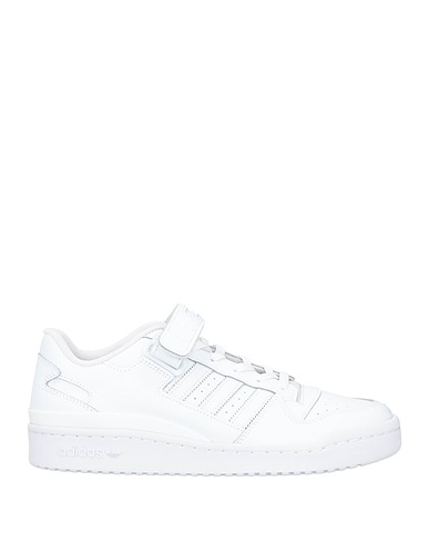 ADIDAS ORIGINALS Sneakers White Textile fibres, Leather