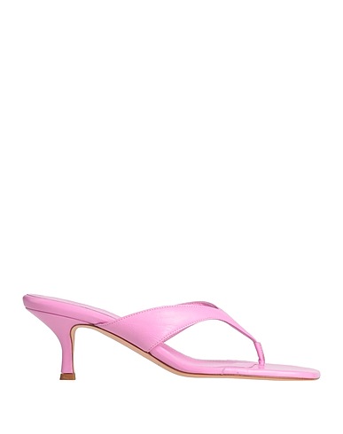 LIVIANA CONTI Flip flops Pink Leather