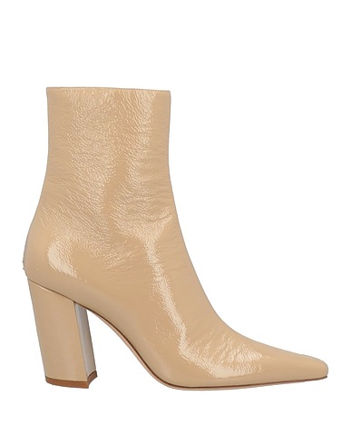 JIMMY CHOO Ankle boot Beige Soft Leather