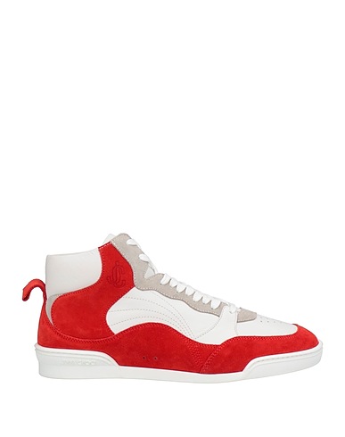 JIMMY CHOO Sneakers Red Leather
