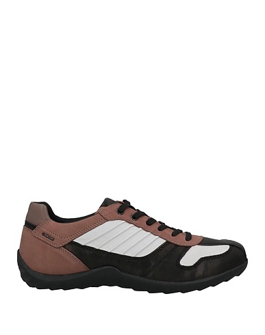 GEOX Sneakers Dark brown Leather