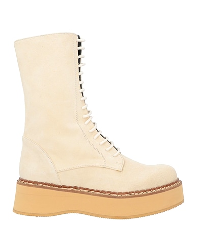 PALOMA BARCELÓ Ankle boot Ivory Leather