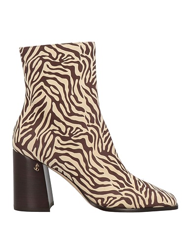 JIMMY CHOO Ankle boot Beige Leather