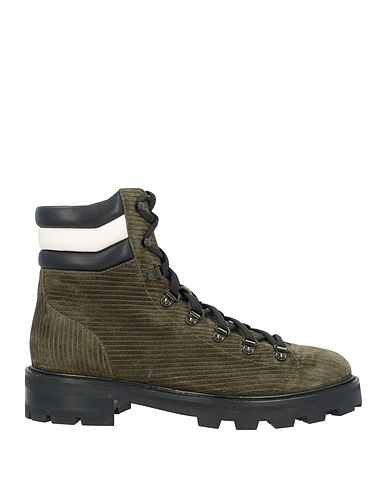 JIMMY CHOO Ankle boot Military green Leather