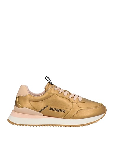 BIKKEMBERGS Sneakers Gold Textile fibres