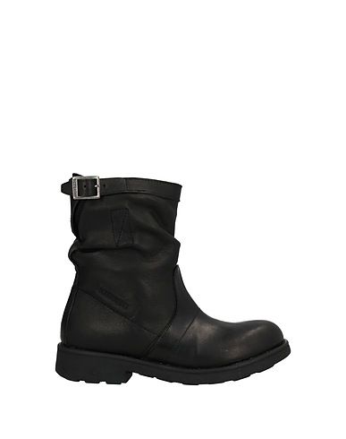 BIKKEMBERGS Ankle boot Black Calfskin