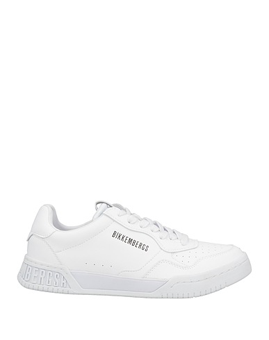 BIKKEMBERGS Sneakers Weiß Gewebefasern
