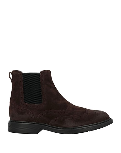 HOGAN Ankle boot Brown Leather