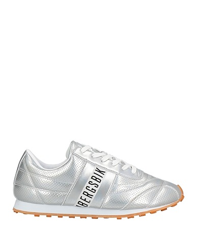 BIKKEMBERGS Sneakers Argento Fibre tessili