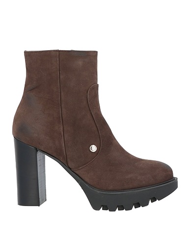 ROBERTO BOTTICELLI Ankle boot Dark brown Soft Leather