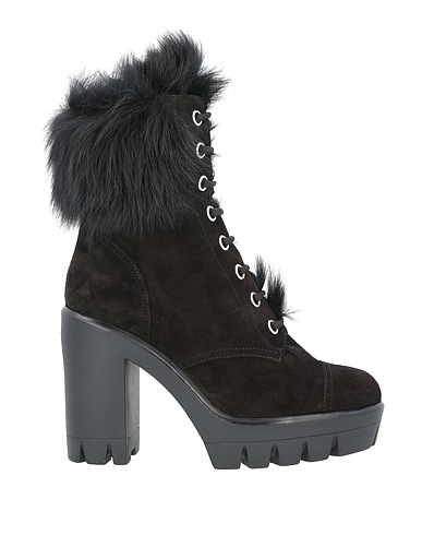 GIUSEPPE ZANOTTI Stiefelette Schwarz Leder