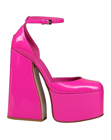 LE SILLA Court Fuchsia Leather