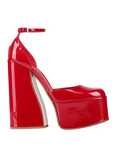 LE SILLA Pump Red Leather