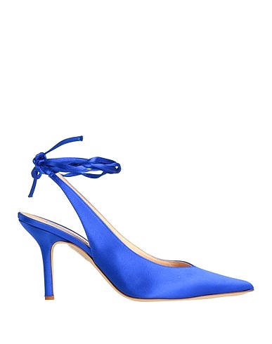 DOUUOD Pump Bright blue Textile fibers