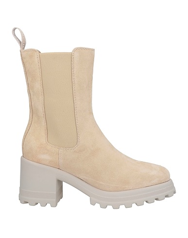 VOILE BLANCHE Ankle boot Beige Leather