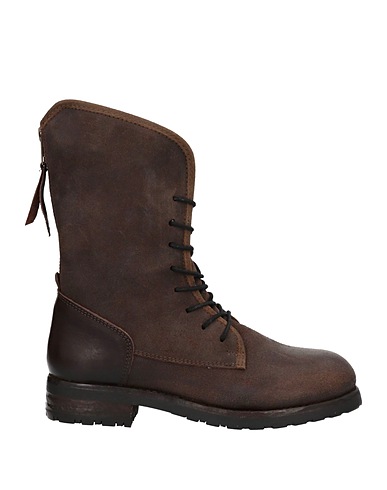 CATARINA MARTINS Ankle boot Dark brown Leather