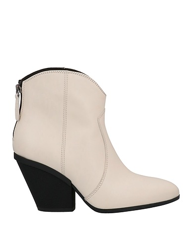 HOGAN Ankle boot Cream Calfskin