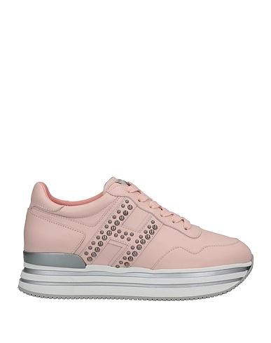 HOGAN Sneakers Light pink Soft Leather