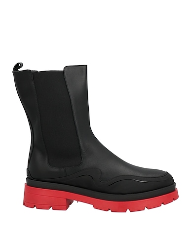 NCUB Ankle boot Black Soft Leather, Elastic fibres