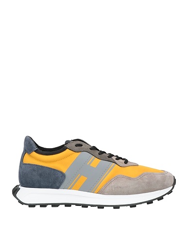 HOGAN Sneakers Marigold Leather, Textile fibers