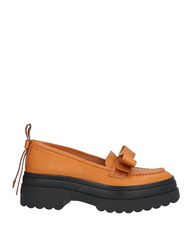 RED(V) Loafers Tan Leather