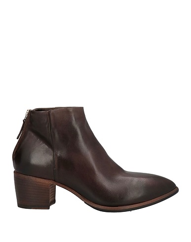 PREVENTI Ankle boot Dark brown Calfskin