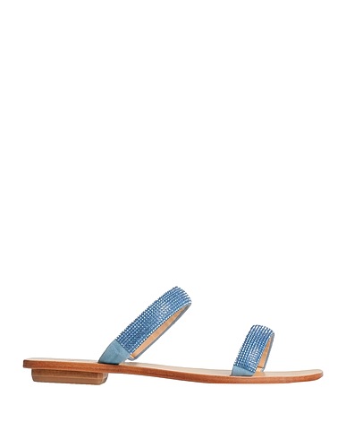 ARKIVIO Sandals Light blue Leather