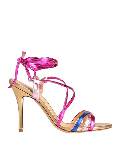 ROBERTO FESTA Sandals Fuchsia Soft Leather