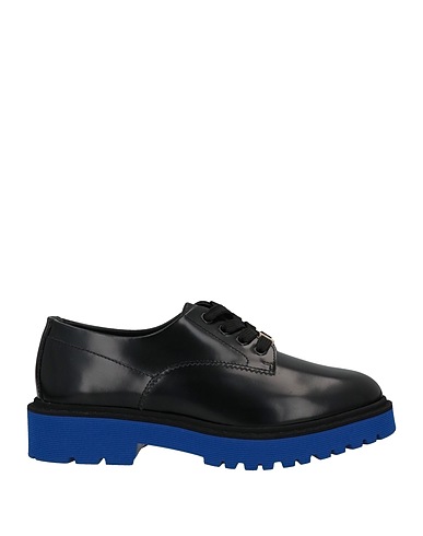 HOGAN Laced shoes Black Soft Leather