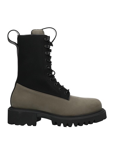 RAINS Ankle boot Sage green Neoprene, Soft Leather