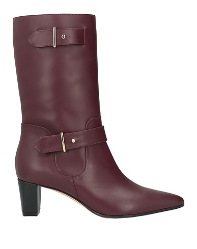 BALLY Stivaletti Bordeaux Pelle di vitello