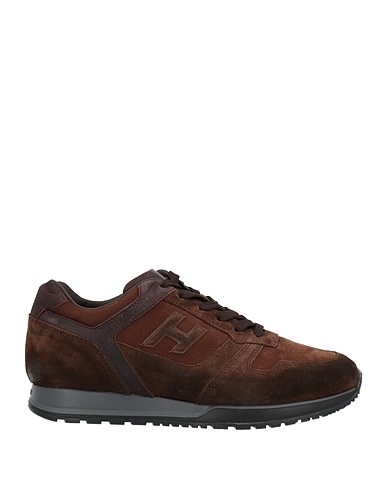 HOGAN Sneakers Braun Leder
