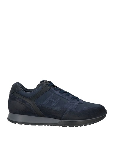 HOGAN Sneakers Navy blue Leather