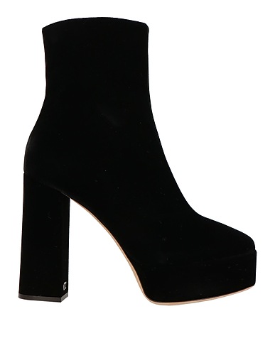 GIUSEPPE ZANOTTI Ankle boot Black Textile fibers