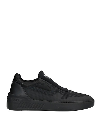 TOD'S NO_CODE Sneakers Black Soft Leather, Textile fibres