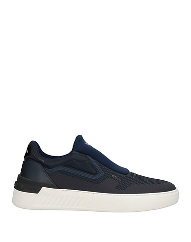 TOD'S NO_CODE Sneakers Navy Soft Leather, Textile fibers